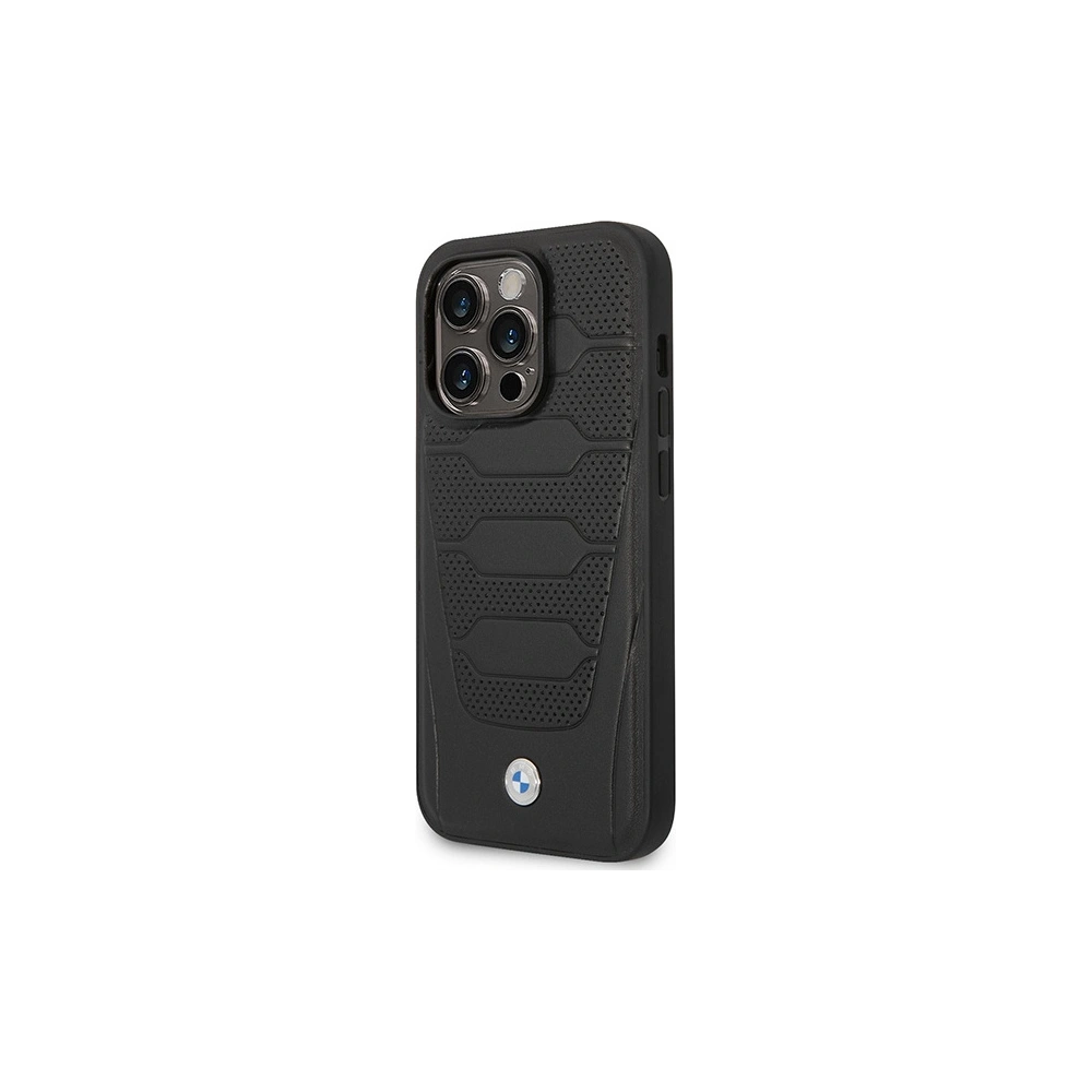 Hurtownia GSM - Etui BMW BMHMP14X22RPSK Apple iPhone 14 Pro Max negru/black Model de scaune din piele MagSafe - BMW398 - {ean13} - Hurt