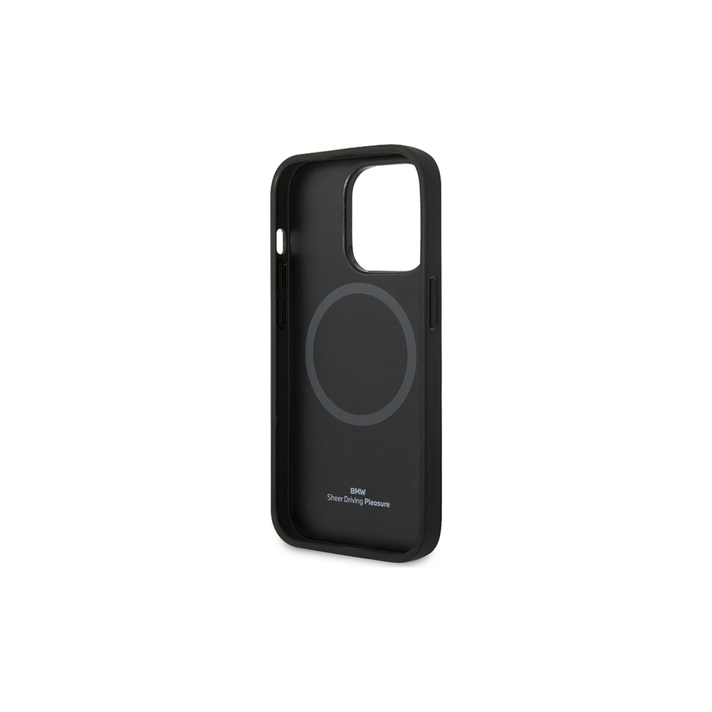 Hurtownia GSM - Etui BMW BMHMP14X22RPSK Apple iPhone 14 Pro Max černý/black Leather Seats Pattern MagSafe - BMW398 - {ean13} - Hurt