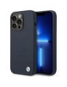 Etui BMW BMHMP14XSILNA Apple iPhone 14 Pro Max sötétkék/sötétkék Szilikon Fém Logó MagSafe