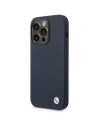 Hurtownia GSM - Etui BMW BMHMP14XSILNA Apple iPhone 14 Pro Max sötétkék/sötétkék Szilikon Fém Logó MagSafe - BMW400 - {ean13} - Hurt