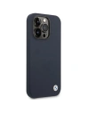 Hurtownia GSM - Etui BMW BMHMP14XSILNA Apple iPhone 14 Pro Max sötétkék/sötétkék Szilikon Fém Logó MagSafe - BMW400 - {ean13} - Hurt