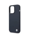 Hurtownia GSM - Etui BMW BMHMP14XSILNA Apple iPhone 14 Pro Max sötétkék/sötétkék Szilikon Fém Logó MagSafe - BMW400 - {ean13} - Hurt