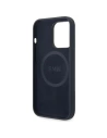 Hurtownia GSM - Etui BMW BMHMP14XSILNA Apple iPhone 14 Pro Max sötétkék/sötétkék Szilikon Fém Logó MagSafe - BMW400 - {ean13} - Hurt
