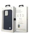 Hurtownia GSM - Etui BMW BMHMP14XSILNA Apple iPhone 14 Pro Max sötétkék/sötétkék Szilikon Fém Logó MagSafe - BMW400 - {ean13} - Hurt