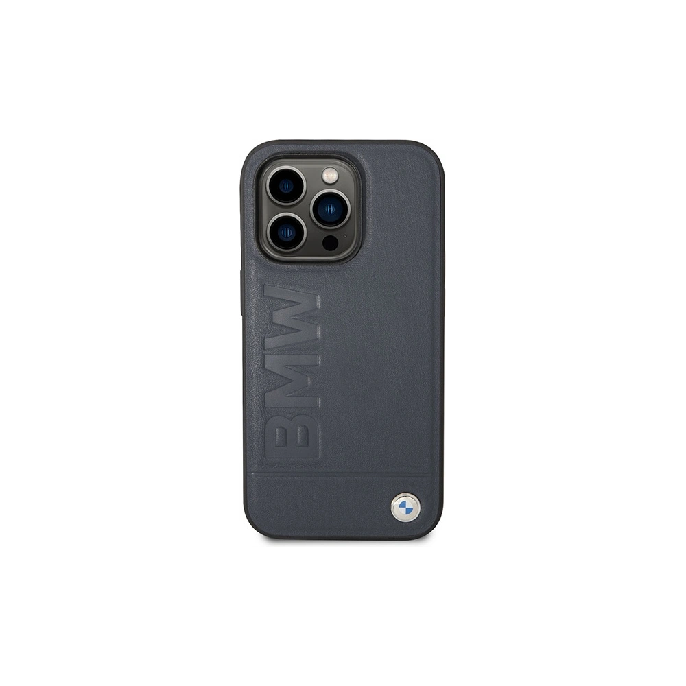 Hurtownia GSM - Etui BMW BMHMP14XSLLNA Apple iPhone 14 Pro Max navy/hartcase Leder Heißpräge MagSafe - BMW401 - {ean13} - Hurt