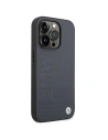 Hurtownia GSM - Etui BMW BMHMP14XSLLNA Apple iPhone 14 Pro Max granatowy/navy hardcase Leather Hot Stamp MagSafe - BMW401 - {ean13} - Hurt