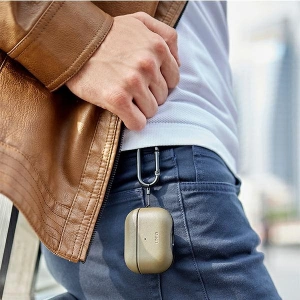 Hurtownia GSM - [OUTLET] Apple UNIQ Terra Case AirPods Pro Echtes Leder oliv/oliv - OT-470 - {ean13} - Hurt