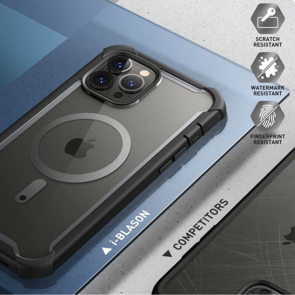 Hurtownia GSM - Etui Supcase IBLSN Ares Mag MagSafe Apple iPhone 14 Pro Černá - SPC360 - {ean13} - Hurt
