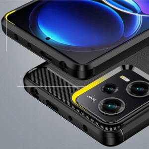 Hurtownia GSM - Etui Tech-Protect TPUCarbon Xiaomi Redmi Note 12 Pro/POCO X5 Pro 5G Schwarz - THP1788 - {ean13} - Hurt