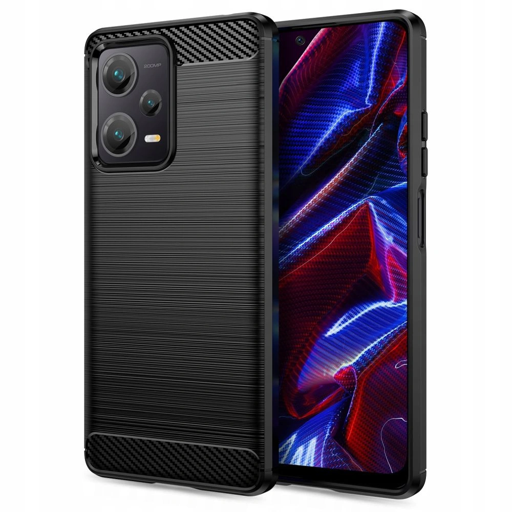 Hurtownia GSM - Etui Tech-Protect TPUCarbon Xiaomi Redmi Note 12/POCO X5 5G Fekete - THP1789 - {ean13} - Hurt
