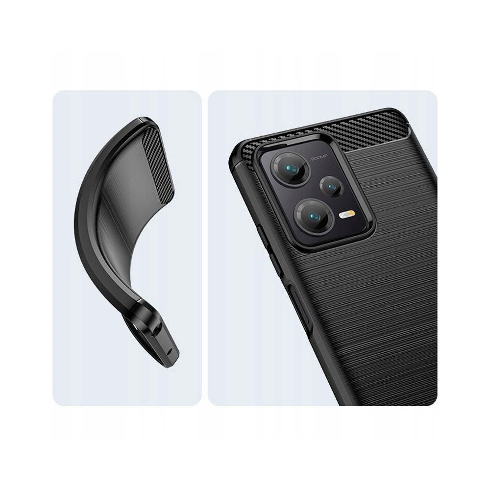 Hurtownia GSM - Etui Tech-Protect TPUCarbon Xiaomi Redmi Note 12/POCO X5 5G Fekete - THP1789 - {ean13} - Hurt