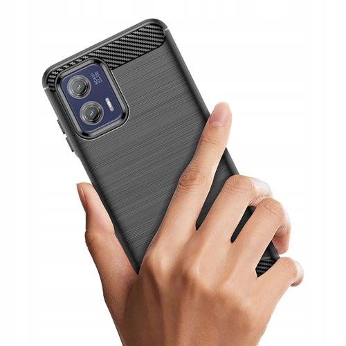 Etui Tech-Protect TPUCarbon Motorola Moto G73 5G Black