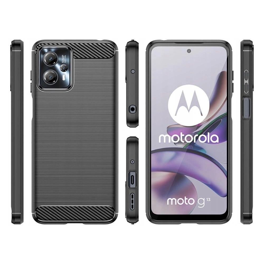 Hurtownia GSM - Etui Tech-Protect TPUCarbon Motorola Moto G13/G23 černé - THP1791 - {ean13} - Hurt