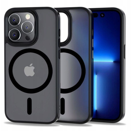 Hurtownia Tech-Protect - 9490713933091 - THP1793 - Etui Tech-Protect Magmat MagSafe Apple iPhone 12 Pro Max Matte Black - B2B homescreen