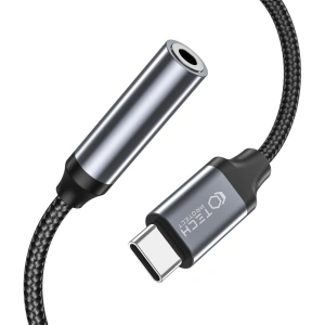 Wholesale Tech-Protect Ultraboost Adapter USB-C/mini jack 3.5mm Black - THP1794 - {ean13} - Hurt
