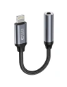 Adapter Tech-Protect Ultraboost Lightning/mini jack 3.5mm Negru