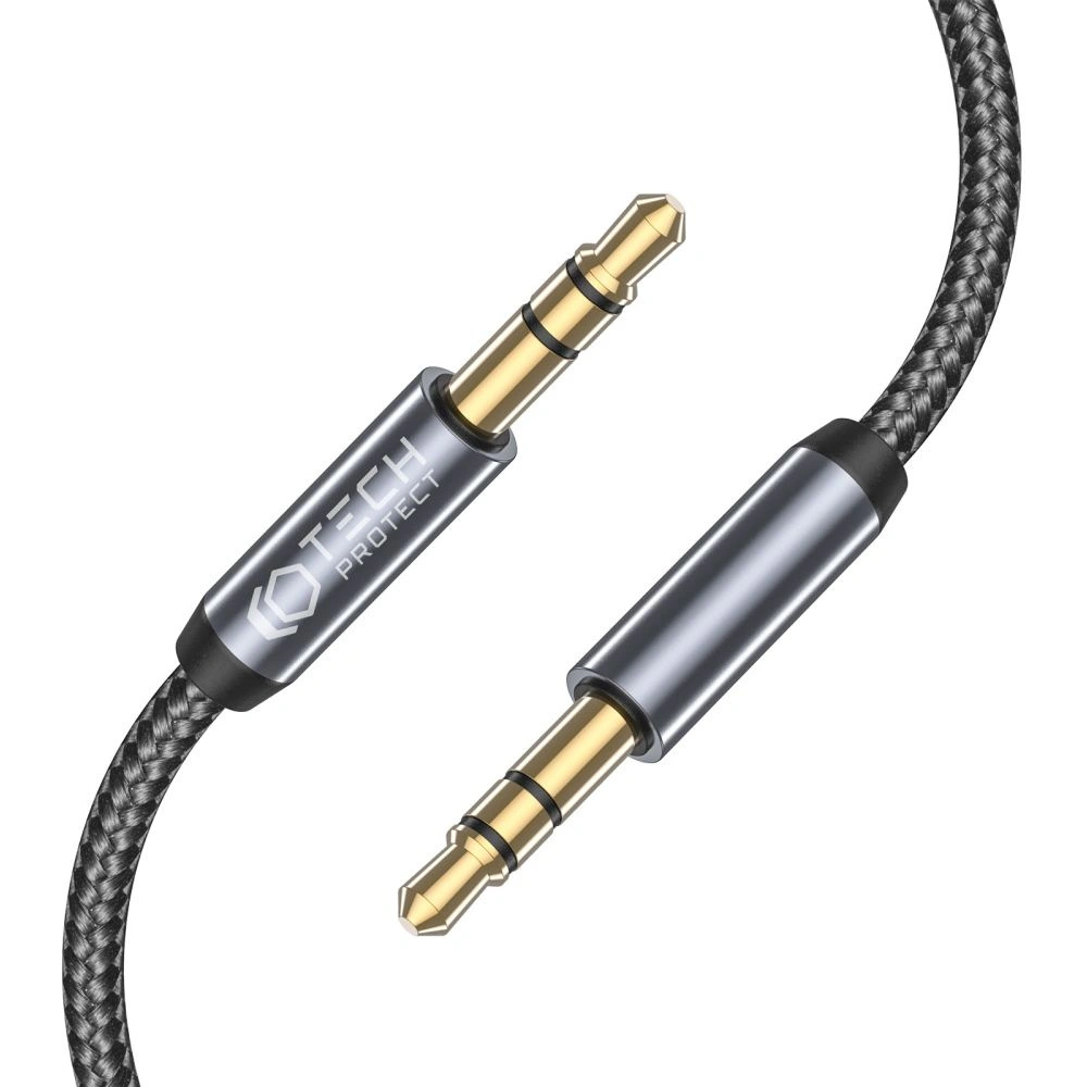 Hurtownia GSM - Kabel Tech-Protect Ultraboost Mini-Klinke 3.5mm 150cm Schwarz - THP1796 - {ean13} - Hurt