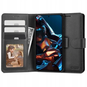 Hurtownia GSM - Etui Tech-Protect Wallet Xiaomi Redmi Note 12 Pro/POCO X5 Pro 5G Schwarz - THP1797 - {ean13} - Hurt