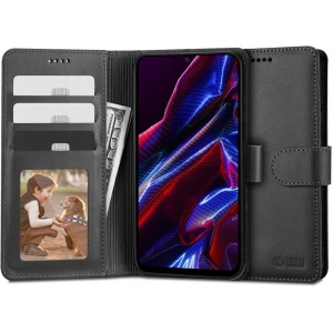 Hurtownia GSM - Etui Tech-Protect Wallet Xiaomi Redmi Note 12/POCO X5 5G Negru - THP1798 - {ean13} - Hurt