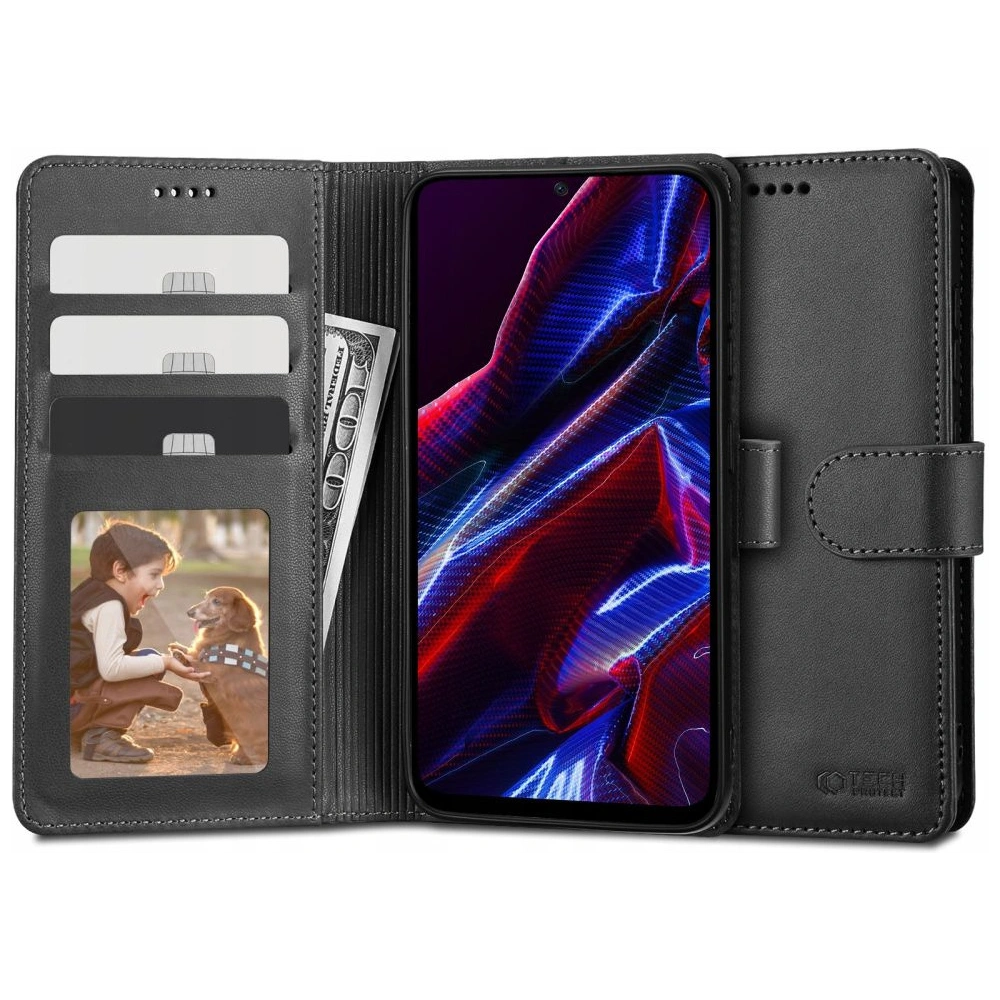 Wholesale Tech-Protect Wallet Xiaomi Redmi Note 12/POCO X5 5G Black - THP1798 - {ean13} - Hurt