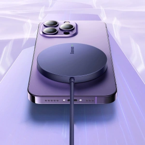 Wholesale Baseus Simple Mini3 Wireless Charger MagSafe Qi 15W niebieska - BSU3981 - {ean13} - Hurt