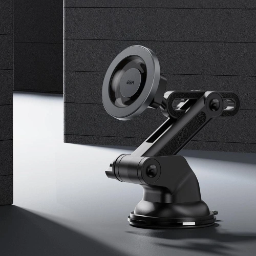 Uchwyt samochodowy magnetyczny ESR Halolock Magnetic MagSafe Dashboard Adjustable Car Mount Black