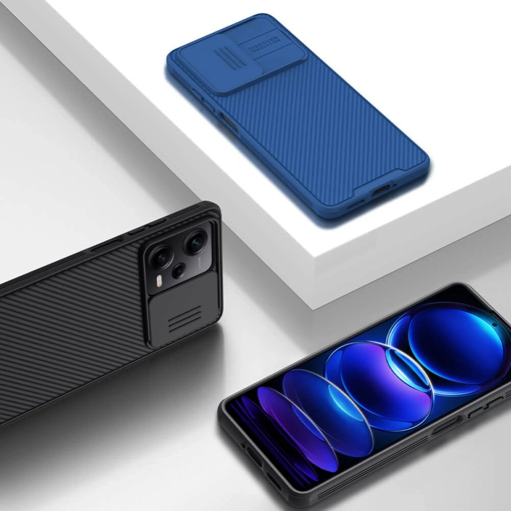 Hurtownia GSM - Etui Nillkin Camshield Pro Xiaomi Redmi Note 12 Pro/POCO X5 Pro 5G Kék - NLK946 - {ean13} - Hurt