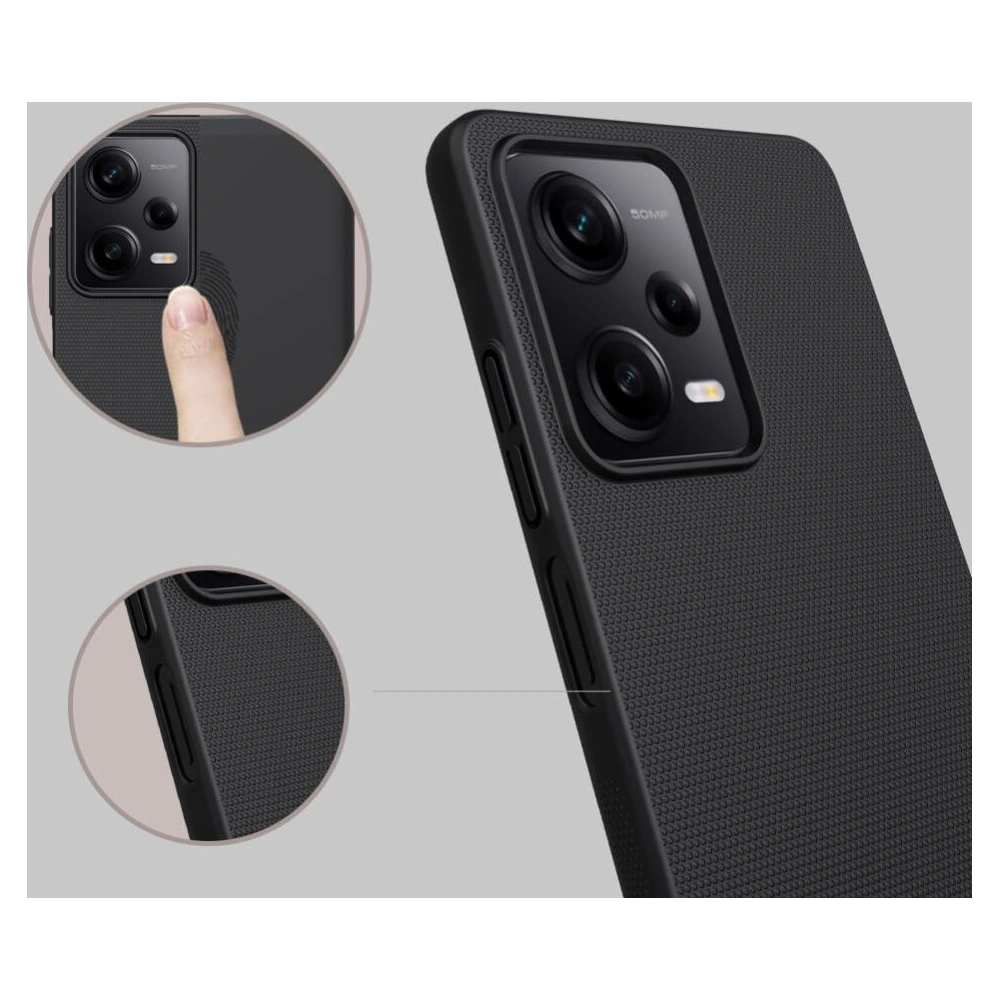 Wholesale Nillkin Frosted Shield Xiaomi Redmi Note 12 Pro/POCO X5 Pro 5G Black - NLK947 - {ean13} - Hurt