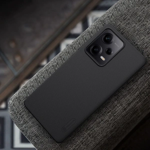 Hurtownia GSM - Etui Nillkin Frosted Shield Xiaomi Redmi Note 12 Pro/POCO X5 Pro 5G Schwarz - NLK947 - {ean13} - Hurt