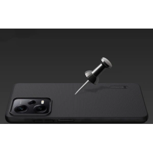 Hurtownia GSM - Etui Nillkin Frosted Shield Xiaomi Redmi Note 12 Pro/POCO X5 Pro 5G Schwarz - NLK947 - {ean13} - Hurt