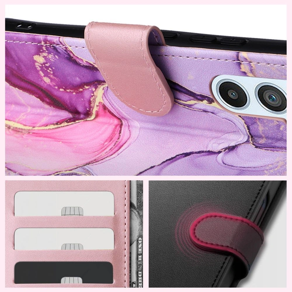 Hurtownia GSM - Etui Tech-Protect Wallet Samsung Galaxy A14 5G Mramor - THP1803 - {ean13} - Hurt