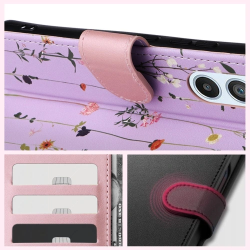 Etui Tech-Protect Wallet Samsung Galaxy A34 5G Garden Violet
