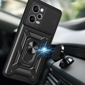 Hurtownia GSM - Etui Tech-Protect CamShield Pro Xiaomi Redmi Note 12 Pro/POCO X5 Pro 5G Schwarz - THP1818 - {ean13} - Hurt
