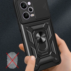 Hurtownia GSM - Etui Tech-Protect CamShield Pro Xiaomi Redmi Note 12 Pro/POCO X5 Pro 5G Schwarz - THP1818 - {ean13} - Hurt