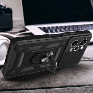 Hurtownia GSM - Etui Tech-Protect CamShield Pro Xiaomi Redmi Note 12 Pro/POCO X5 Pro 5G Schwarz - THP1818 - {ean13} - Hurt