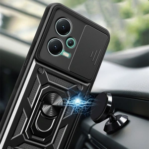 Hurtownia GSM - Etui Tech-Protect CamShield Pro Xiaomi Redmi Note 12/POCO X5 5G Black - THP1819 - {ean13} - Hurt