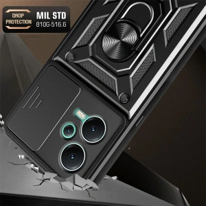 Etui Tech-Protect CamShield Pro Xiaomi Redmi Note 12/POCO X5 5G Černá