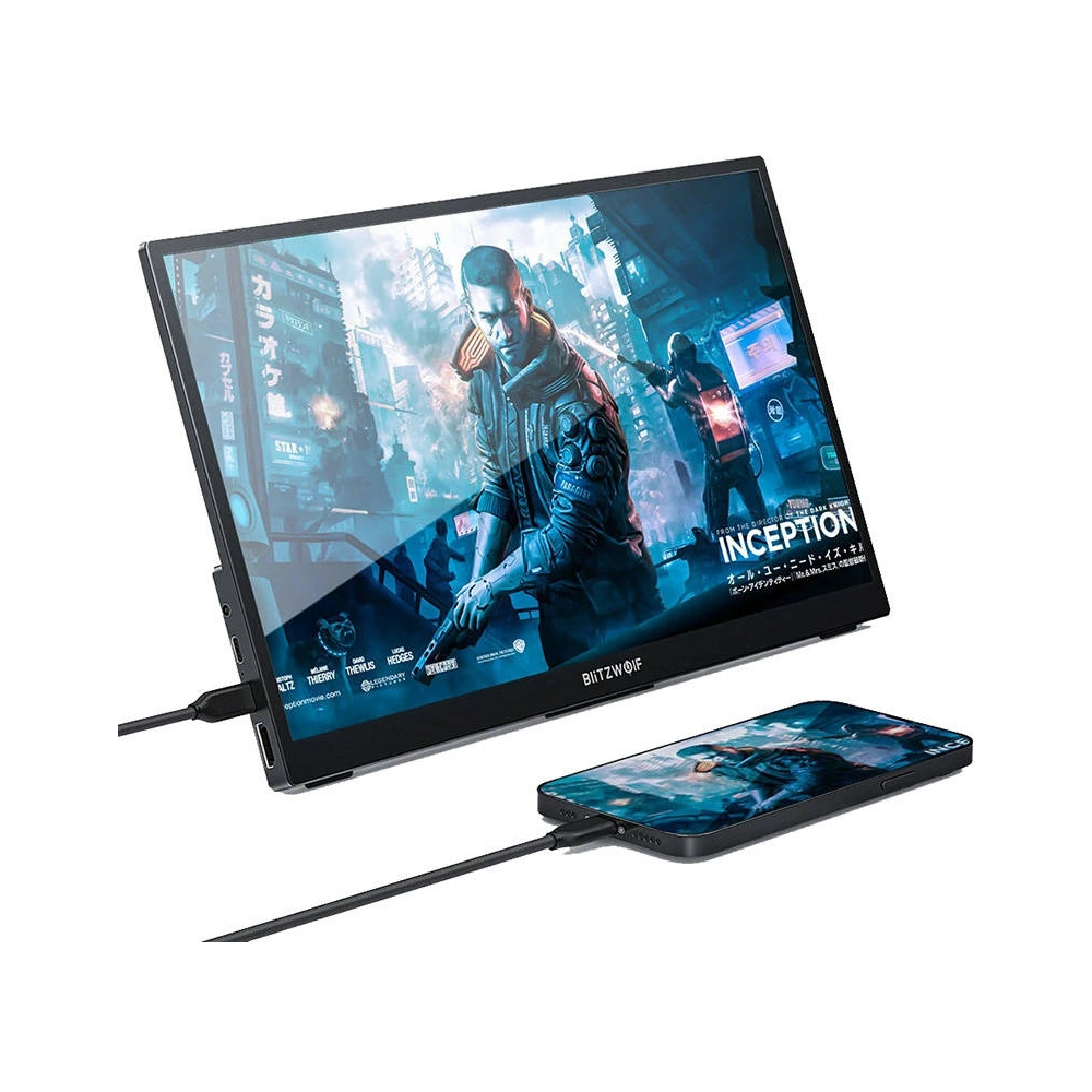 Hurtownia GSM - Hordozható monitor BlitzWolf PCM2L 13.3 hüvelyk HDMI 1080p (fekete) - BLZ528 - {ean13} - Hurt