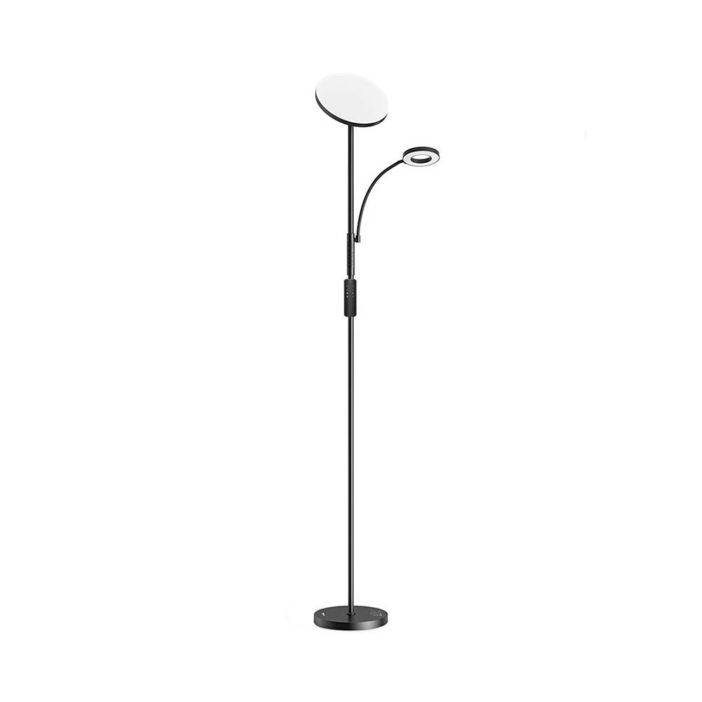 Hurtownia GSM - Doppelte Stehlampe mit Fernbedienung Blitzwolf BWL-FL-0001 36W (schwarz) - BLZ530 - {ean13} - Hurt
