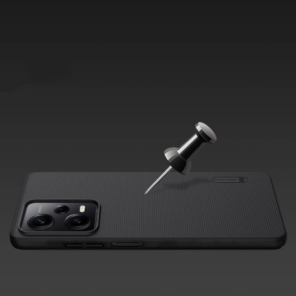 Hurtownia GSM - Etui Nillkin Frosted Shield Xiaomi Redmi Note 12 Pro/POCO X5 Pro 5G Modrá - NLK948 - {ean13} - Hurt