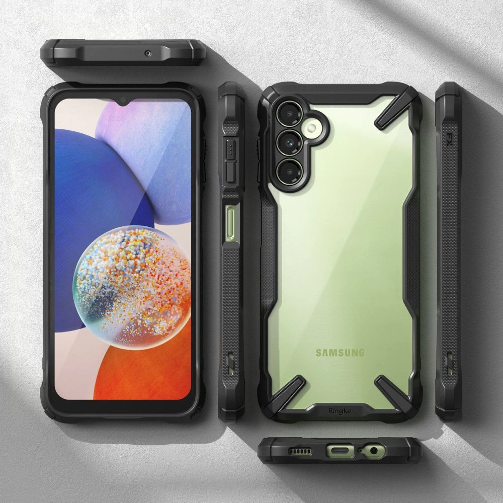 Hurtownia GSM - Etui Ringke Fusion-X Samsung Galaxy A14 5G Černá - RGK1784 - {ean13} - Hurt