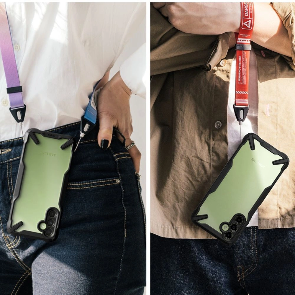 Hurtownia GSM - Etui Ringke Fusion-X Samsung Galaxy A14 5G Černá - RGK1784 - {ean13} - Hurt