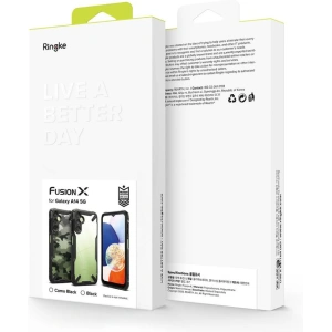 Hurtownia GSM - Etui Ringke Fusion-X Samsung Galaxy A14 5G Fekete - RGK1784 - {ean13} - Hurt