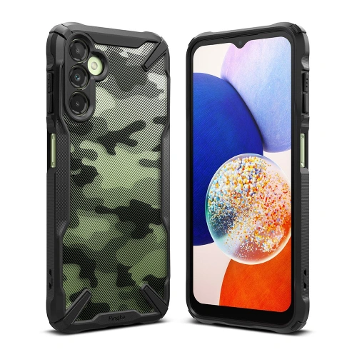 Etui Ringke Fusion-X Samsung Galaxy A14 5G Camo Black