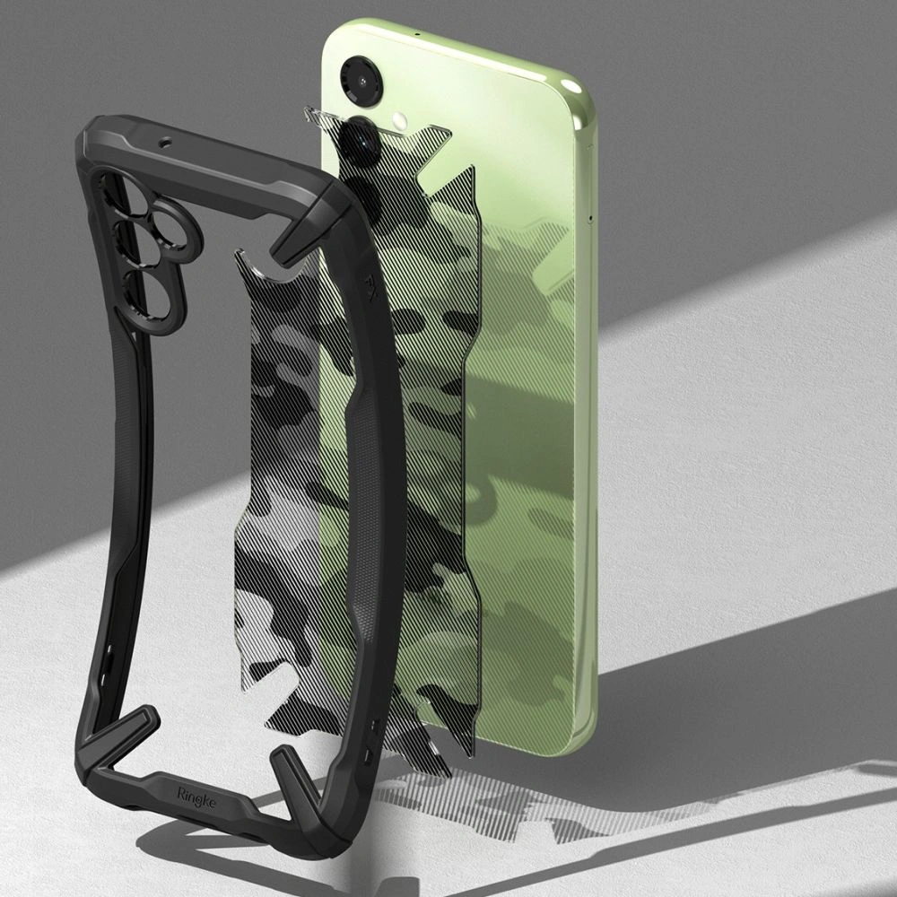 Hurtownia GSM - Etui Ringke Fusion-X Samsung Galaxy A14 5G Camo Negru - RGK1785 - {ean13} - Hurt
