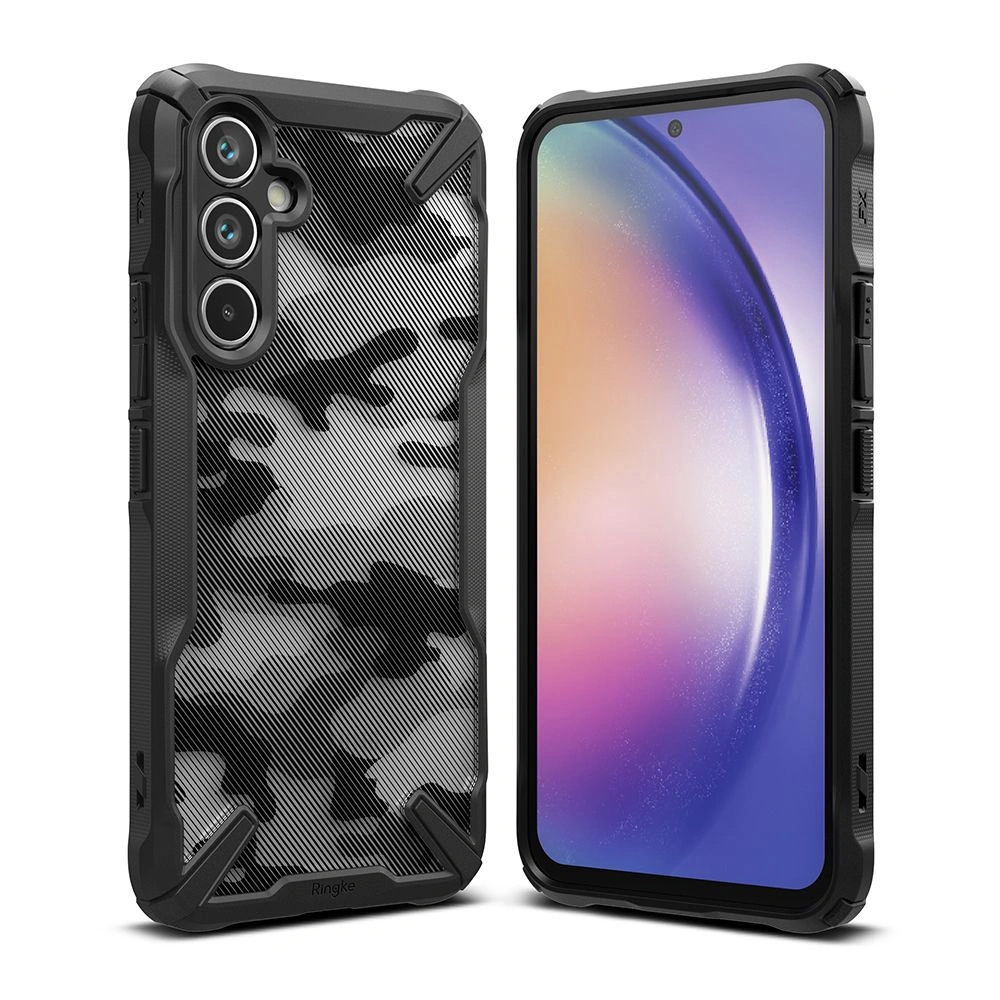 Hurtownia GSM - Etui Ringke Fusion-X Samsung Galaxy A54 5G Camo Negru - RGK1787 - {ean13} - Hurt