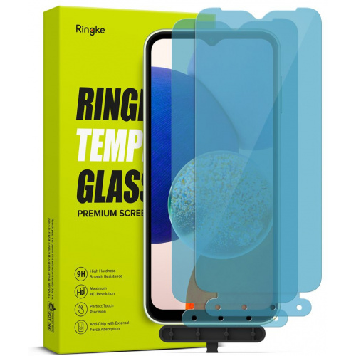 Ringke Distributor - 8809919303187 - RGK1788 - Ringke Tempered Glass Samsung Galaxy A14 5G Clear [2 PACK] - B2B homescreen