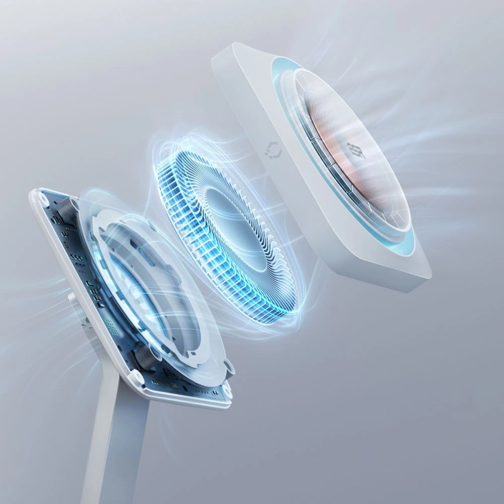 Hurtownia GSM - Bezdrátová nabíječka ESR HaloLock 2in1 Cryoboost Magnetic MagSafe Wireless Charger Arctic White - ESR661 - {ean13} - Hurt