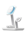 Ładowarka bezprzewodowa ESR HaloLock 3in1 Cryoboost Magnetic MagSafe Wireless Charger Arctic White