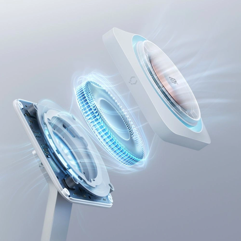 Hurtownia GSM - Vezeték nélküli töltő ESR HaloLock 3in1 Cryoboost Magnetic MagSafe Wireless Charger Arctic White - ESR662 - {ean13} - Hurt